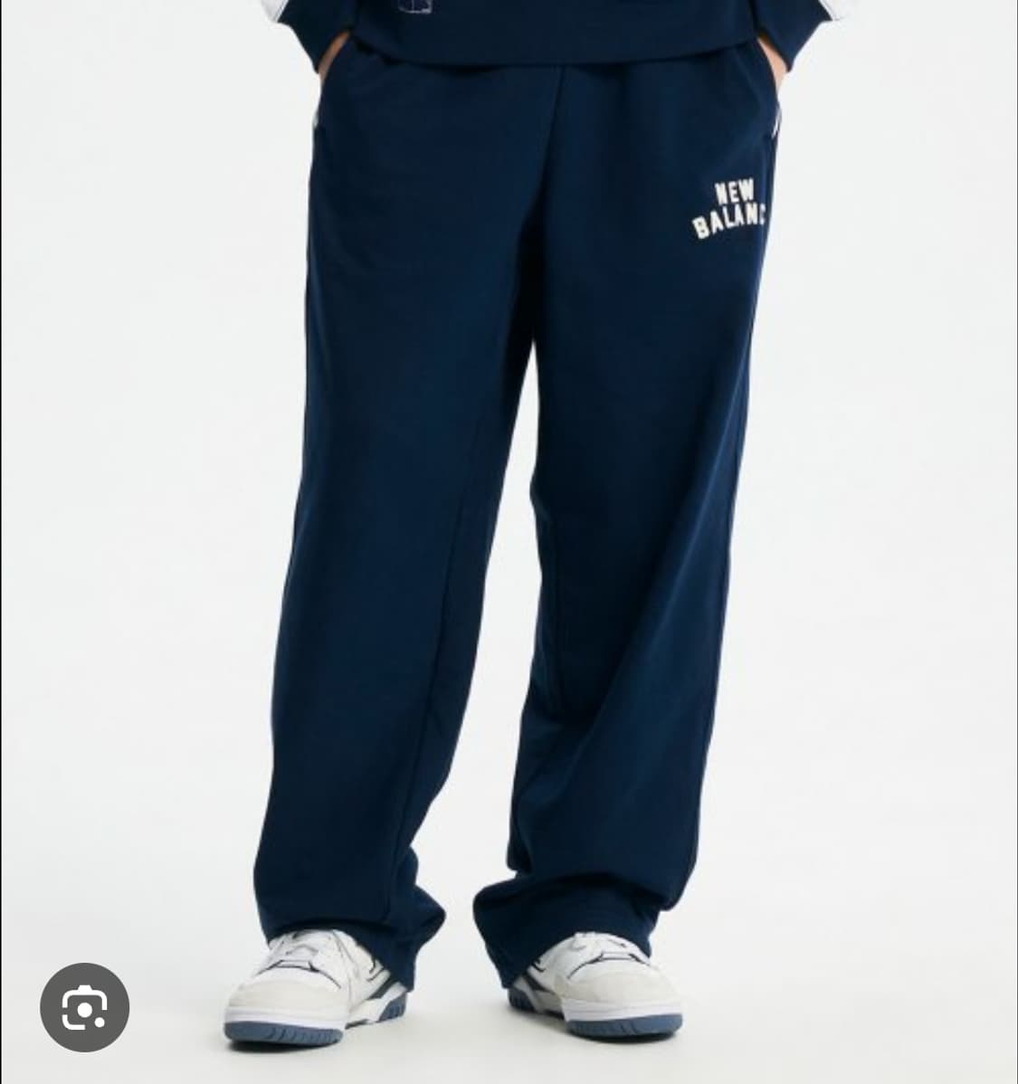 뉴발란스 사이드 레터링 스트링 트레이닝 팬츠 M 상품이미지2