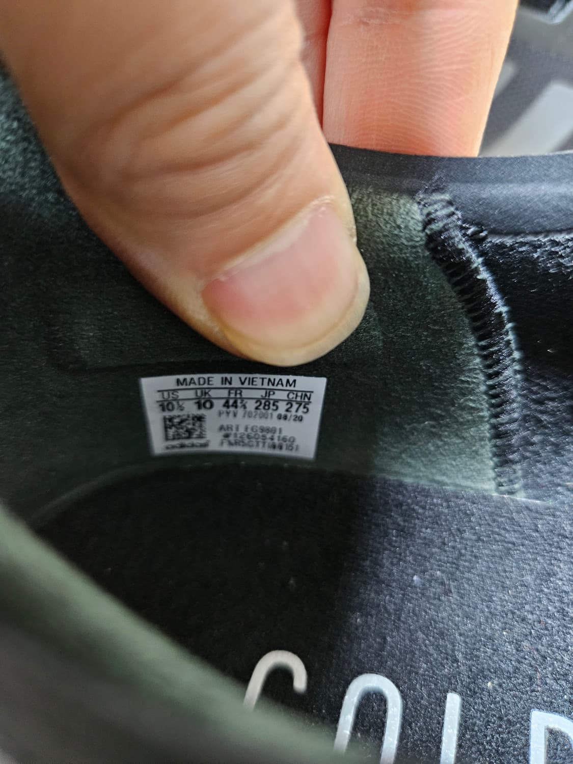 아디다스 울트라부스트 콜드레디 런닝화 285 미리 상품이미지7