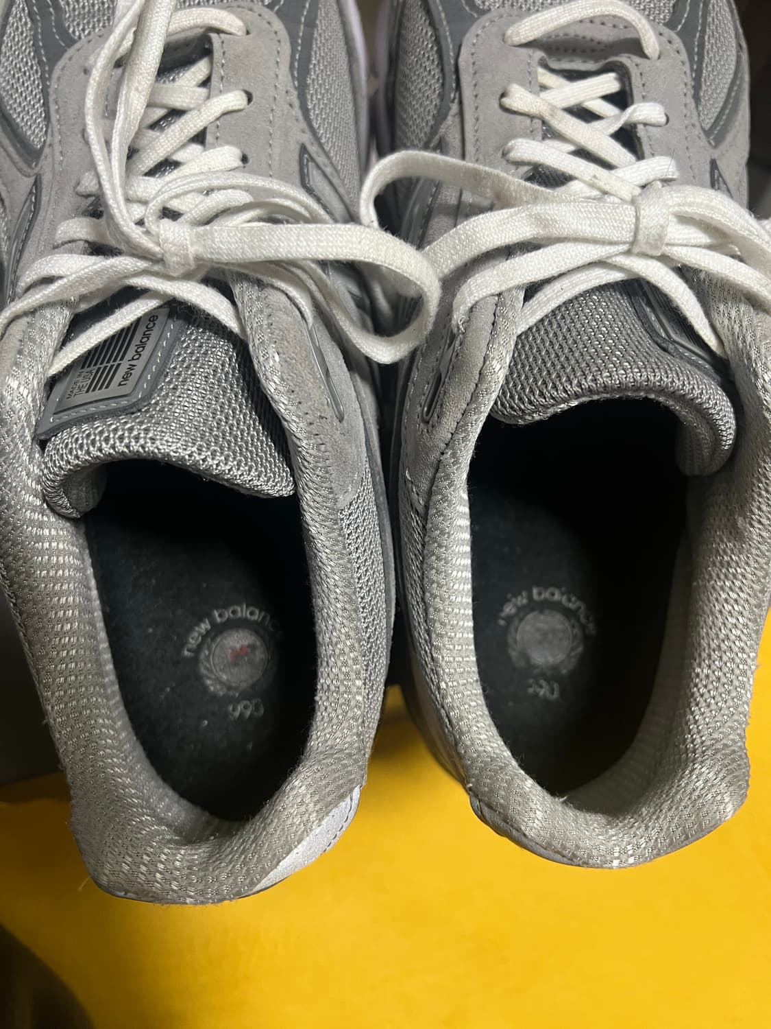 [280] 뉴발란스 990v4 메이드 인 USA 그레이 실버 상품이미지4