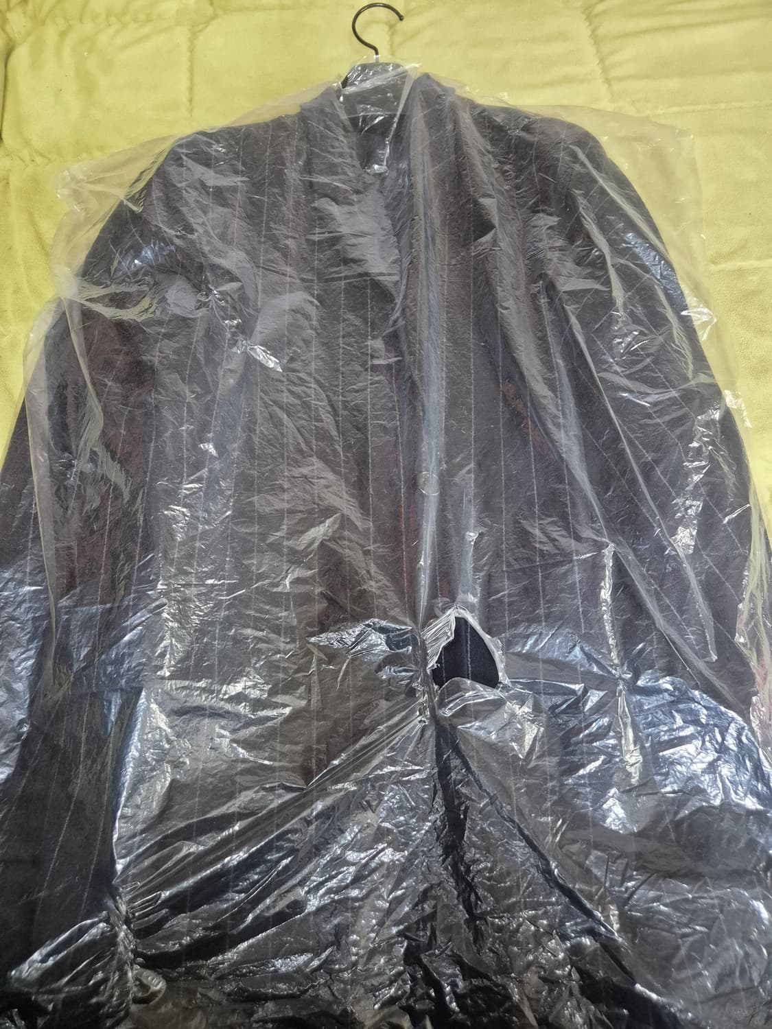 준지 16fw 스트라이프 코쿤핏 코트 상품이미지2