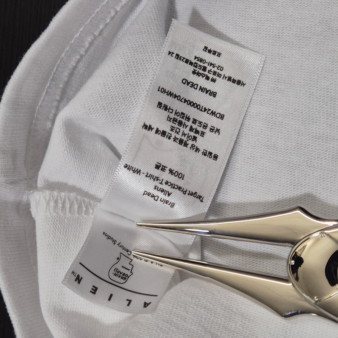 브레인데드 X 에일리언 타겟 프렉티스 L사이즈 반팔티셔츠 상품이미지4