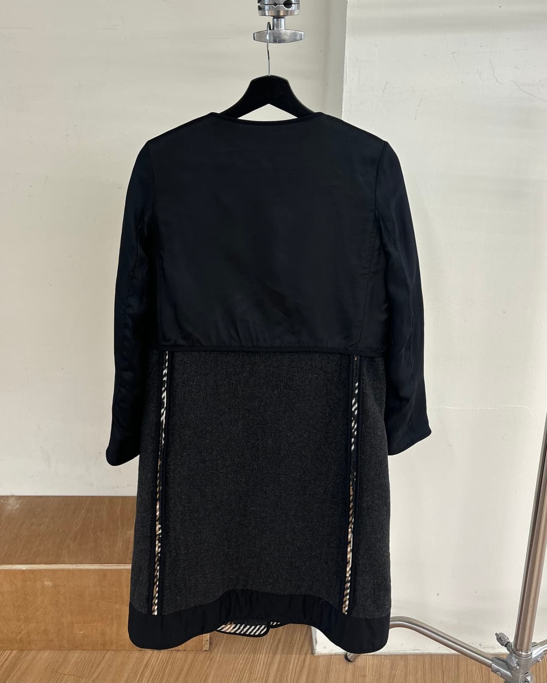 씨바이끌로에 배색 패딩 코트 상품이미지6