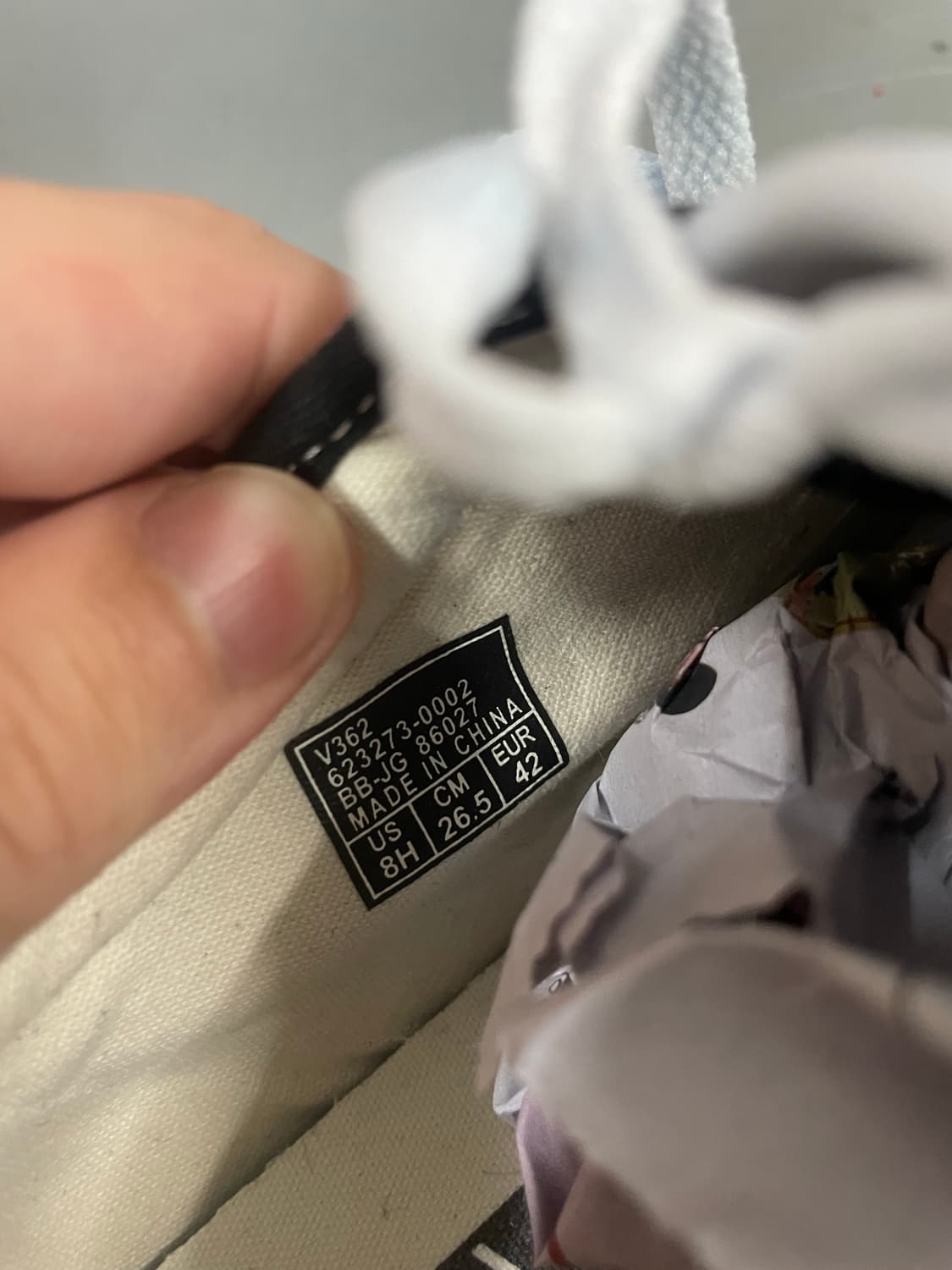 반스 스탠스 v362 블랙 265 상품이미지7