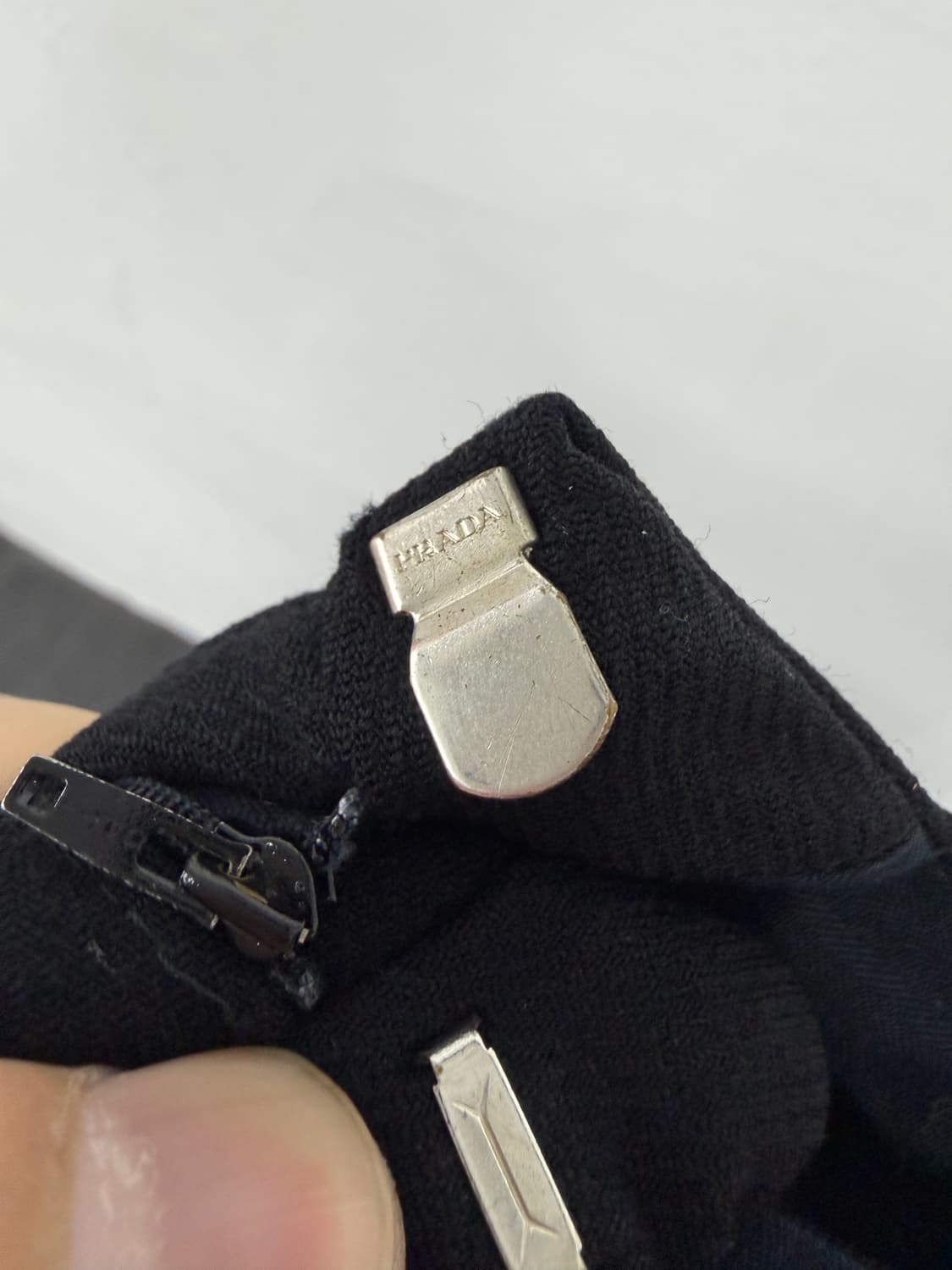 프라다 커브드 패널 트라우져 상품이미지9