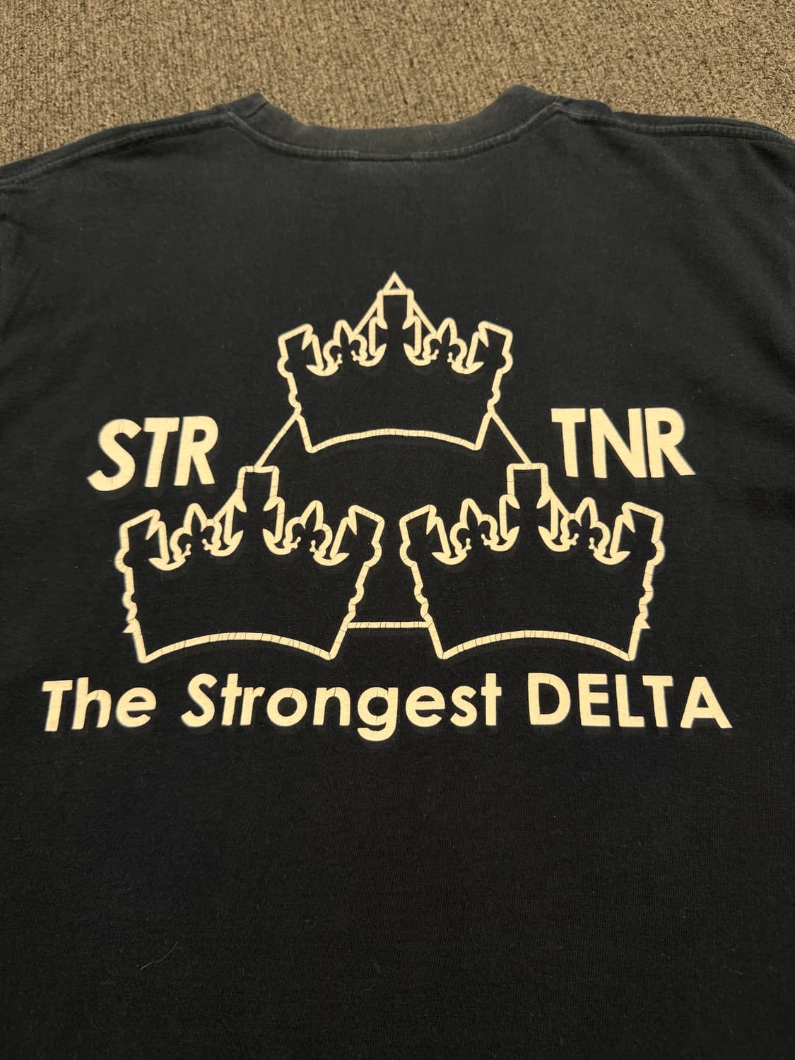 M) 스트레이테너 빈티지 굿즈 반팔 티셔츠 상품이미지5