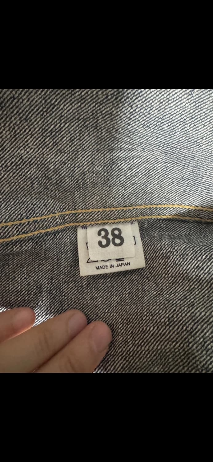 웨어하우스 DSB S2000XX 대전판 데님자켓 38사이즈 상품이미지5