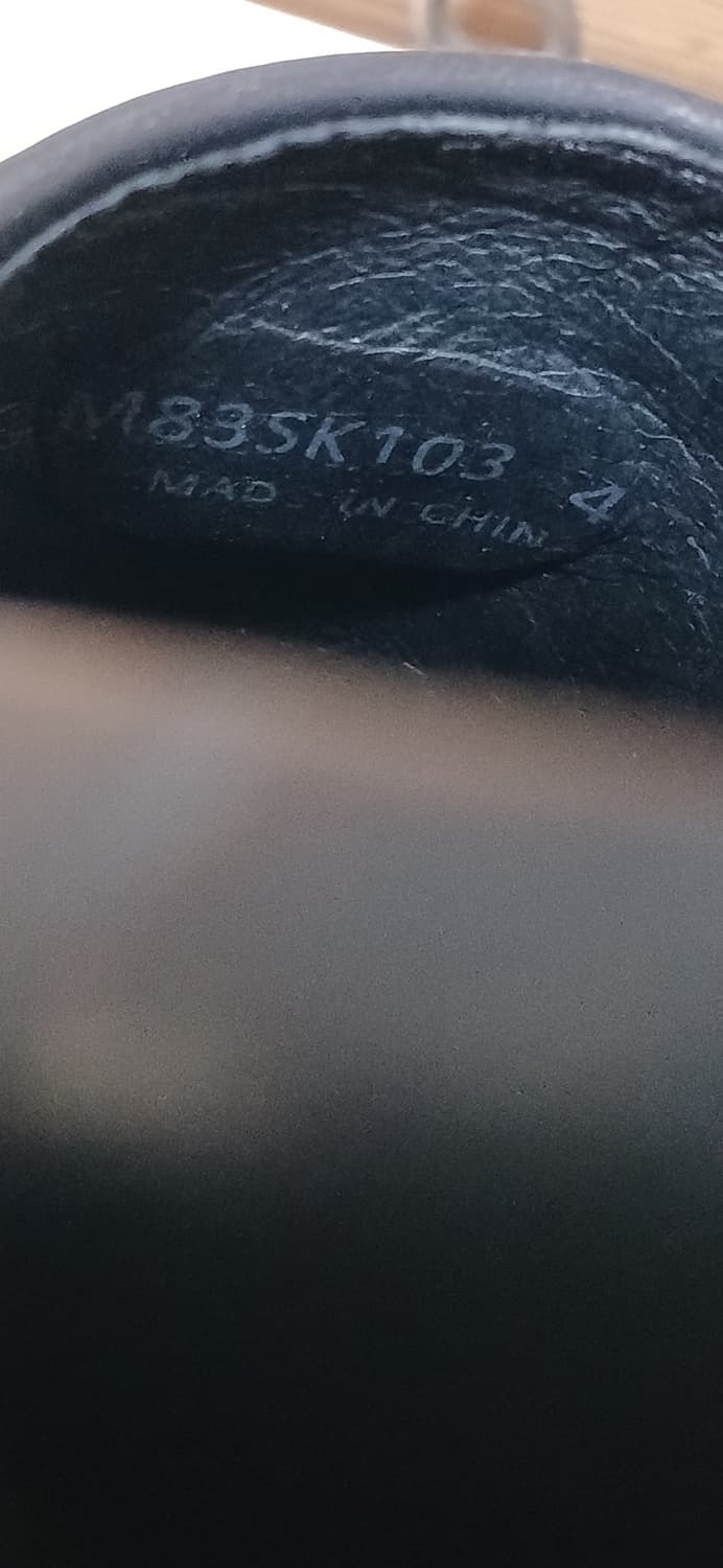 메트로시티 블랙 가죽 슬립온(235mm)  상품이미지5