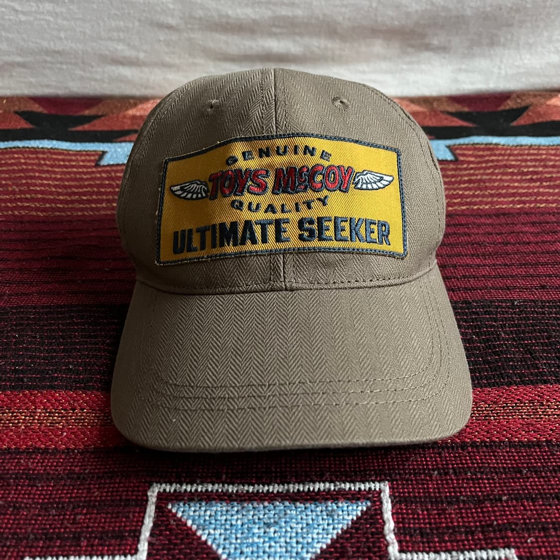 토이즈 맥코이 코튼 헤링본 로고 캡 TOYS McCOY 상품이미지1