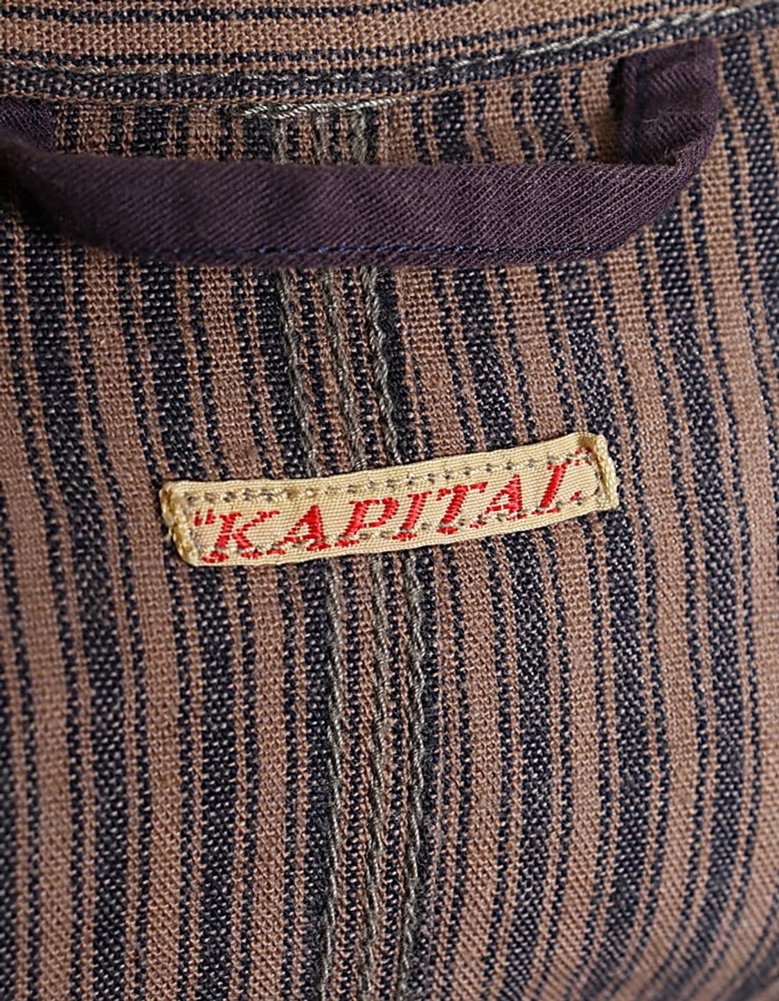 KAPITAL Stripe Work Coat 상품이미지9