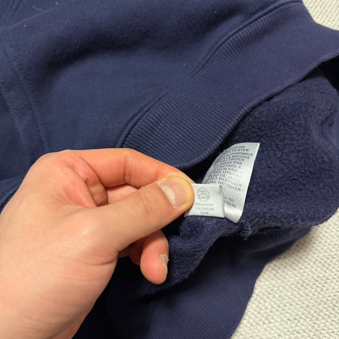 스투시 베이직 로고 후드티 상품이미지7