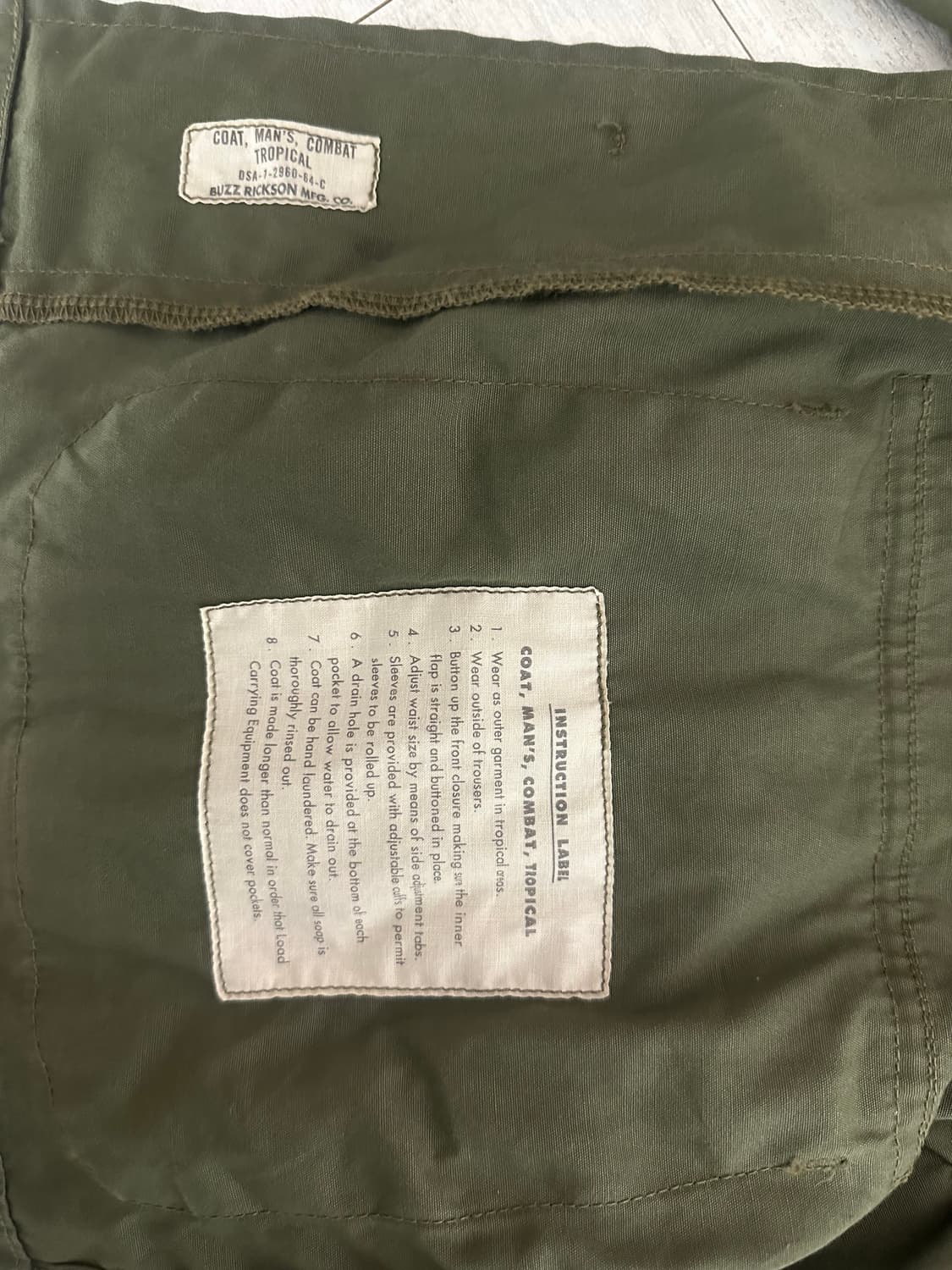 버즈릭슨 퍼티그자켓 m사이즈 상품이미지4