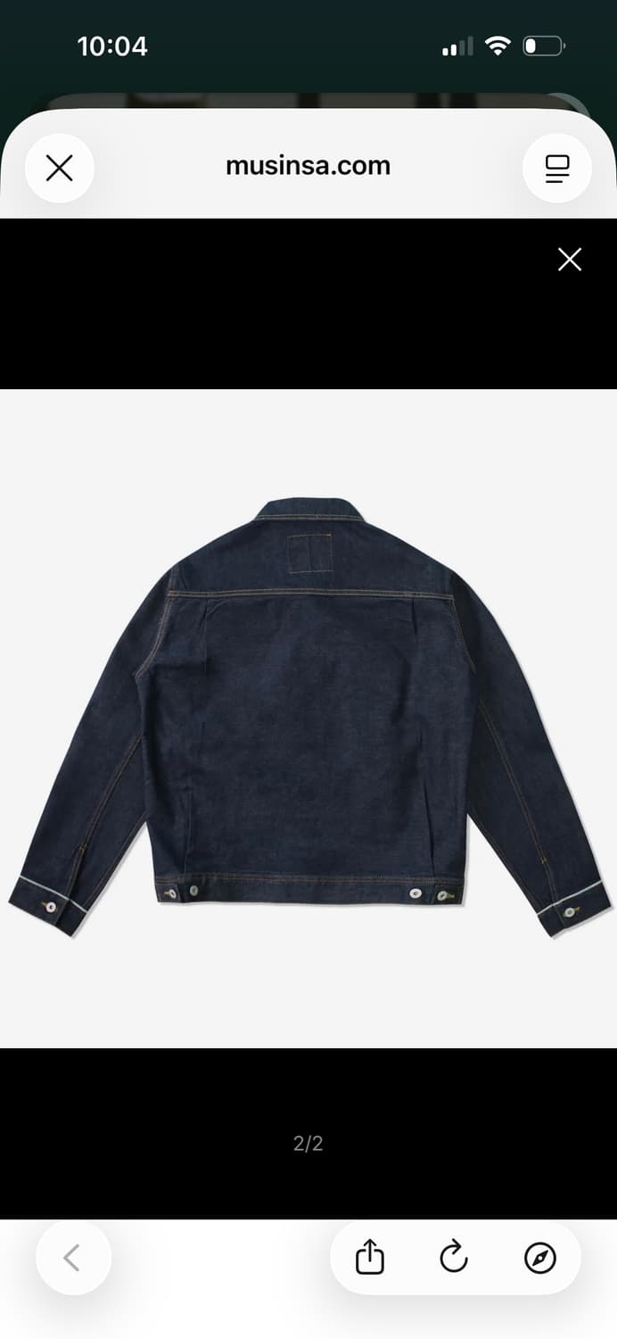 아웃스탠딩 데님 워크 자켓 상품이미지7