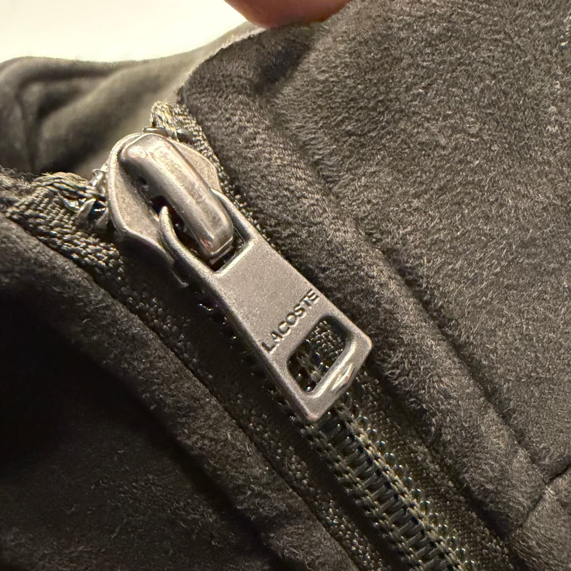 [105] 라코스테 울 그린 니트 집업 자켓 B298 상품이미지5