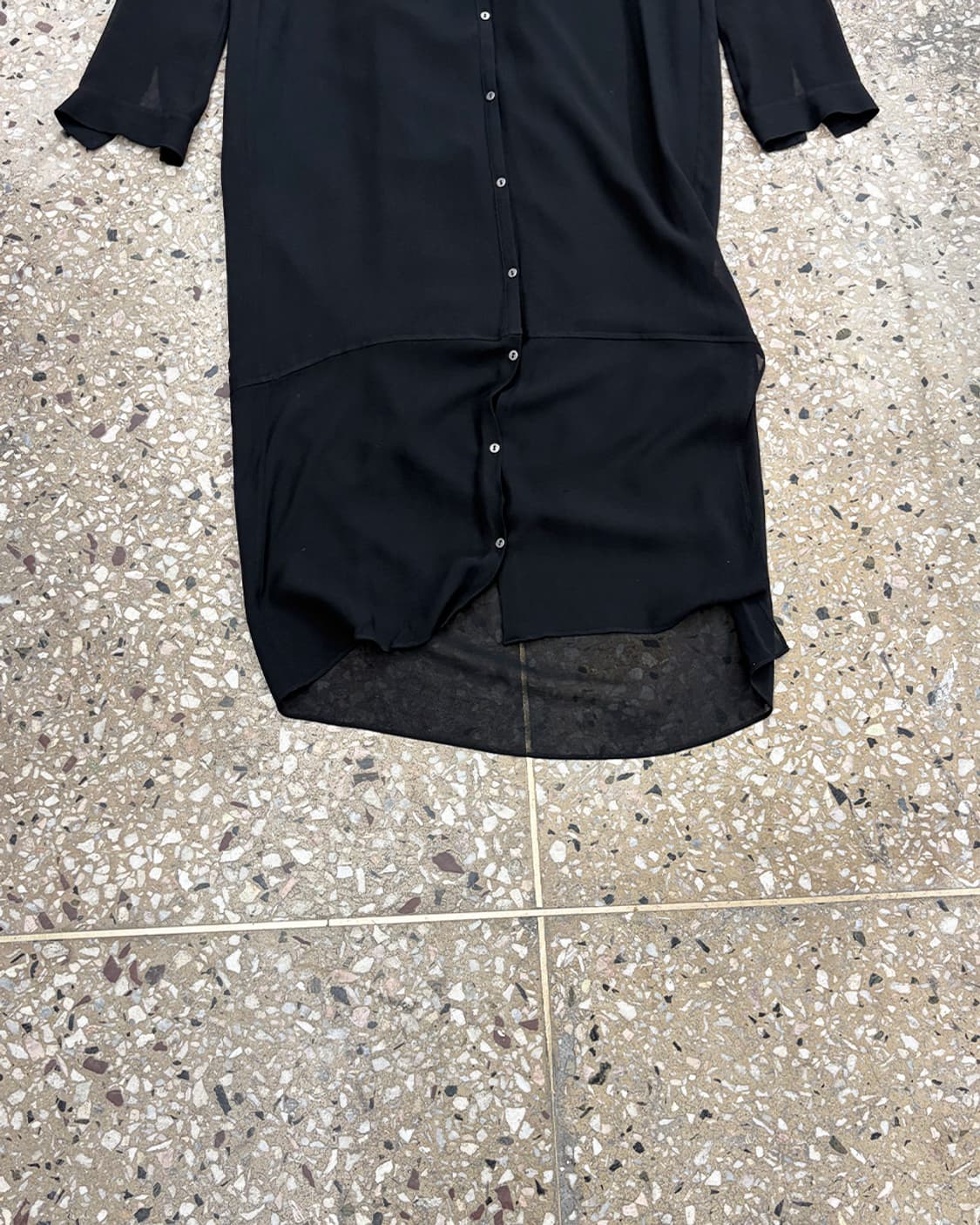 헬무트 랭 실크 셔츠-드레스 상품이미지4