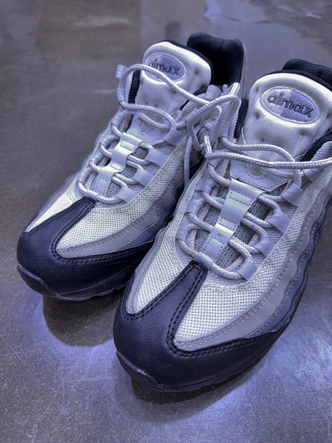 나이키 에어맥스95 에센셜 블랙 그레이 270 상품이미지3