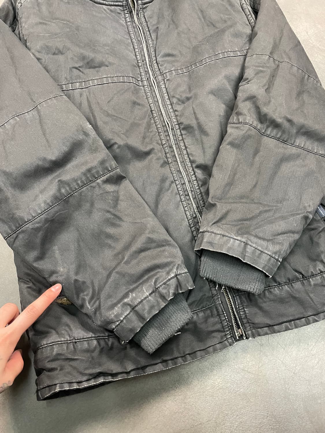 쉐비뇽 워시드 쉐르파 자켓 상품이미지3