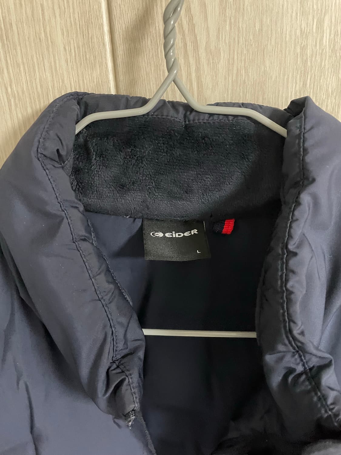 [L]아이더 경량패딩 자켓 네이비 상품이미지4