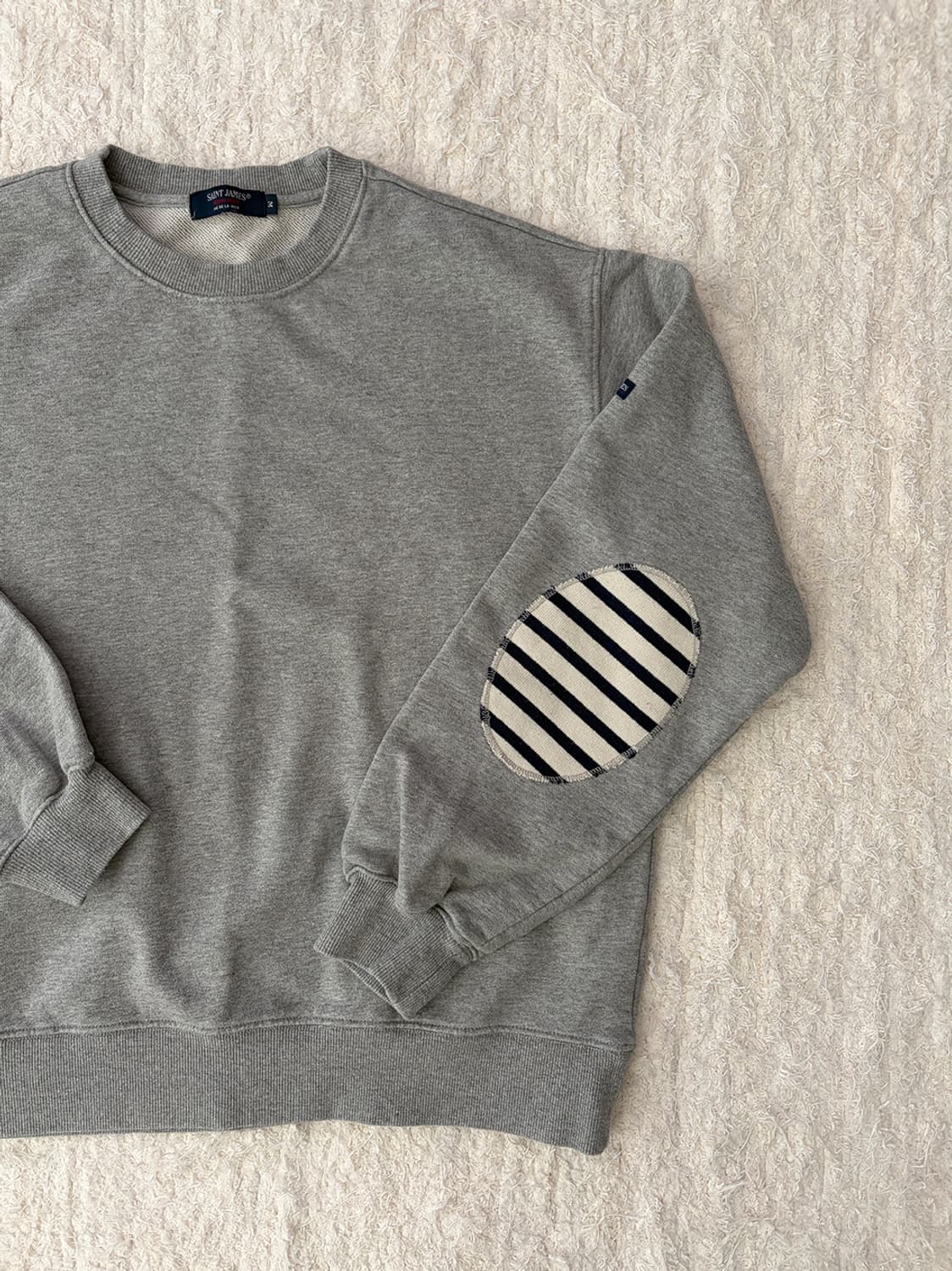 세인트제임스 엘보패치 맨투맨 상품이미지3