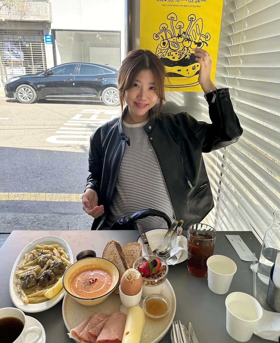 다이닛 레더 자켓 상품이미지6