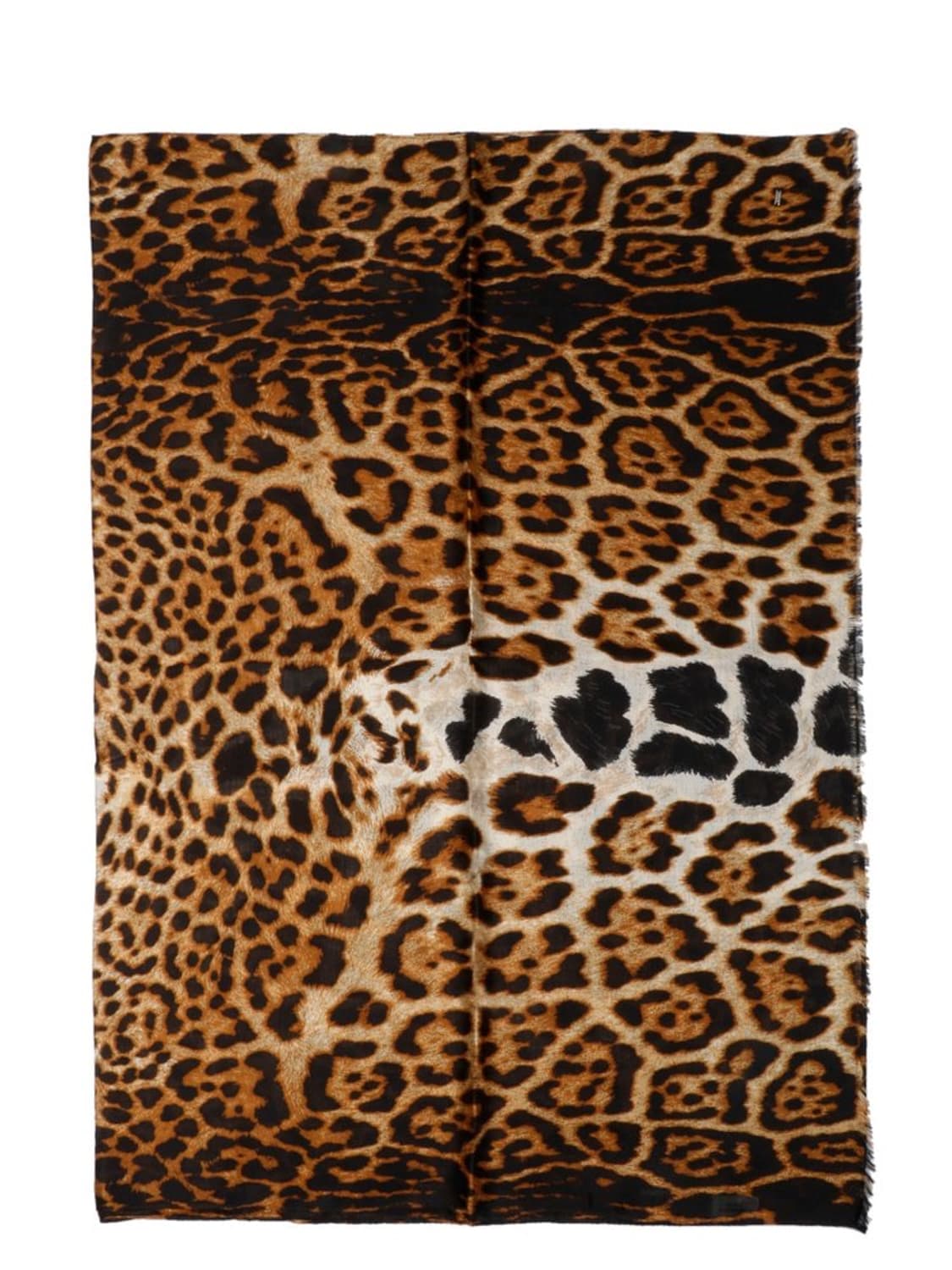 [새상품] 생로랑 레오파드 실크 스카프 상품이미지1