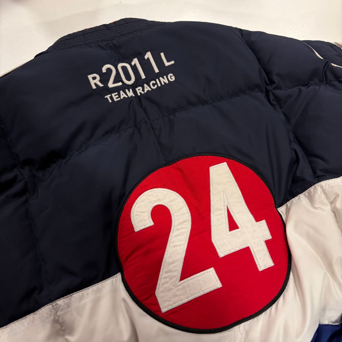 [L] 폴로 랄프로렌 RL 성조기 레이싱 패딩 자켓 C953 상품이미지9