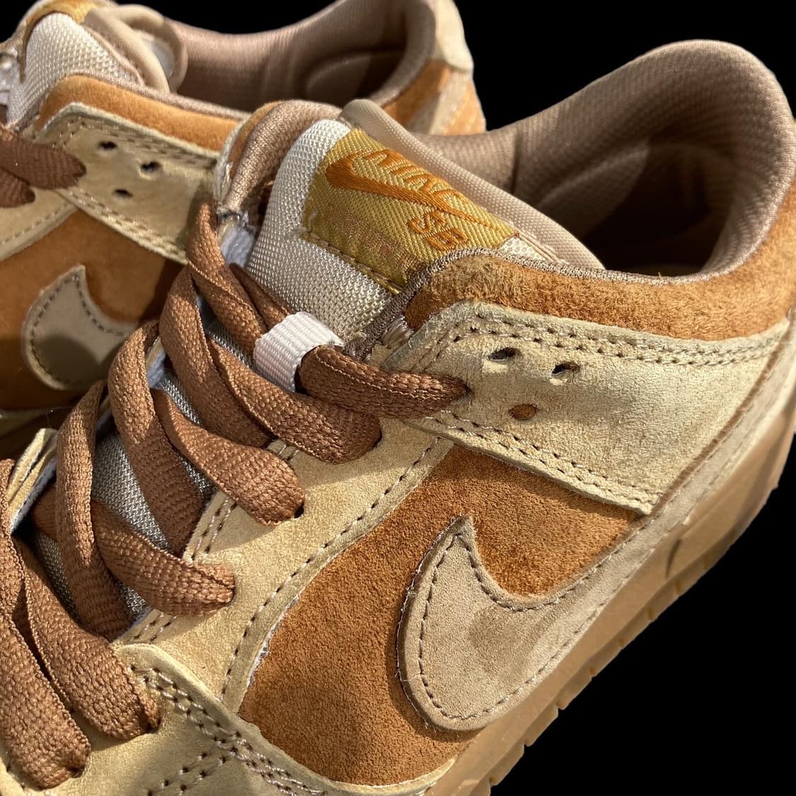 NIKE SB 나이키 에어줌 빈티지 브라운 덩크 로우 상품이미지6