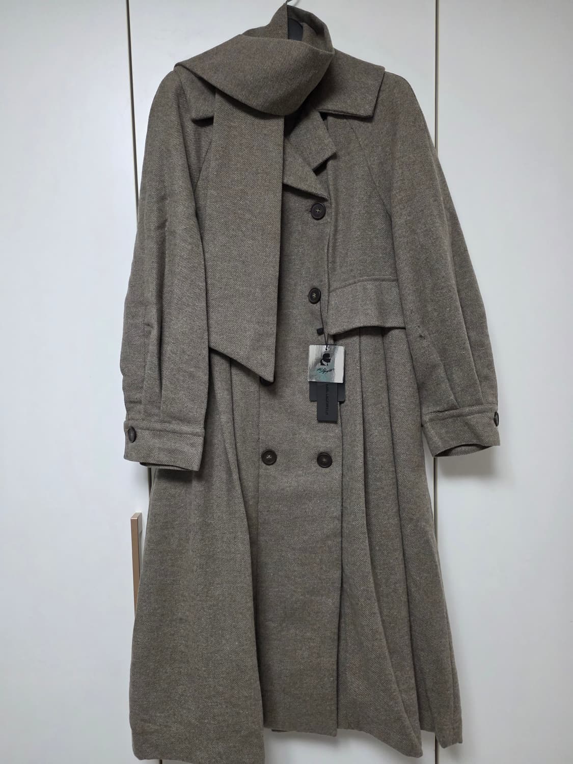 칼라거펠트 코트 스타일 원피스66 상품이미지2