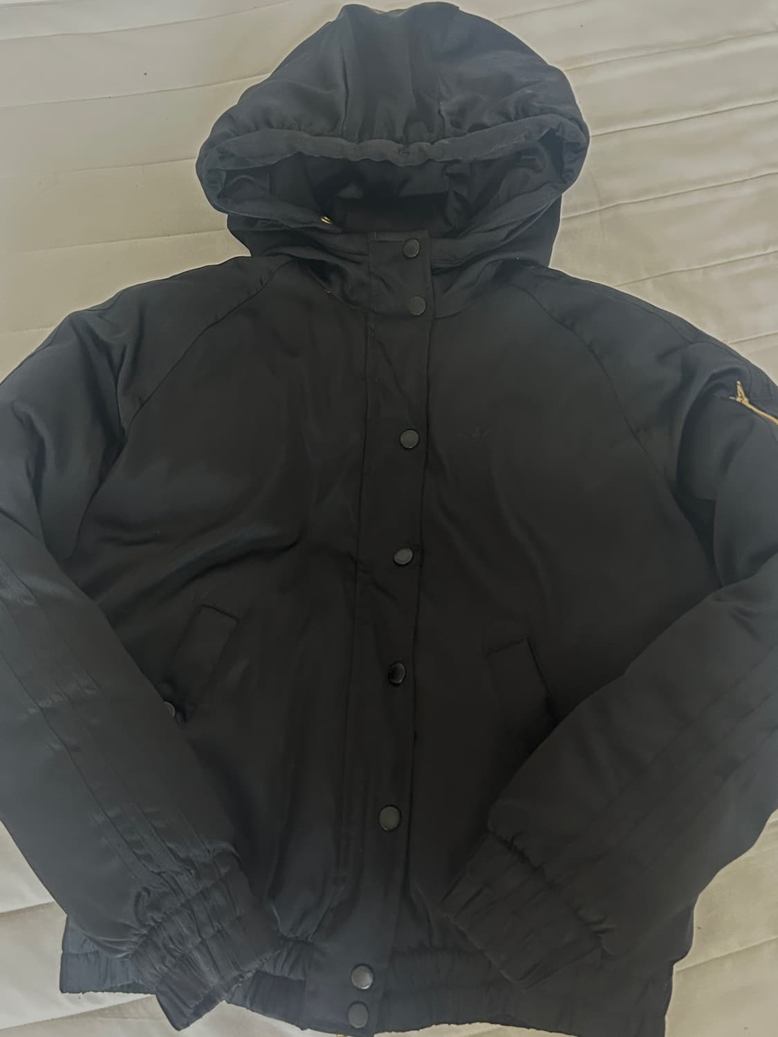 Adidas black 3stripe Ma-1  jumper 상품이미지2