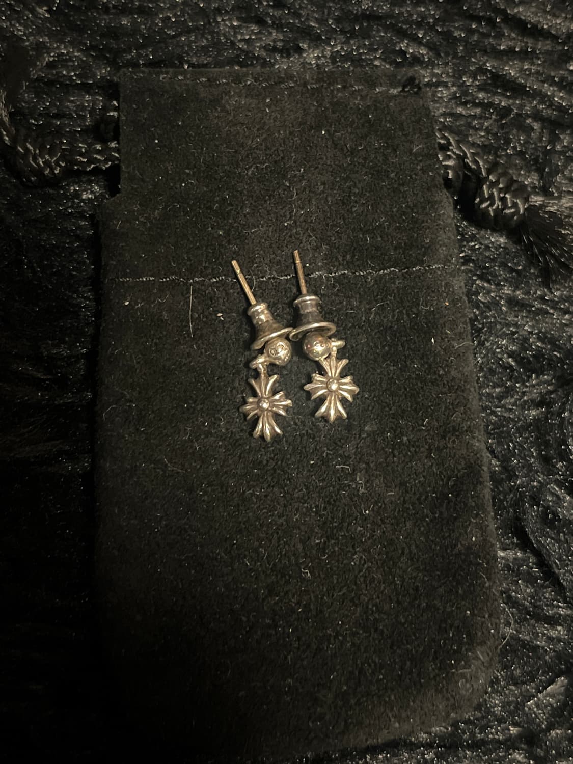 크롬하츠 타이니 드롭 이어링 2p 상품이미지1