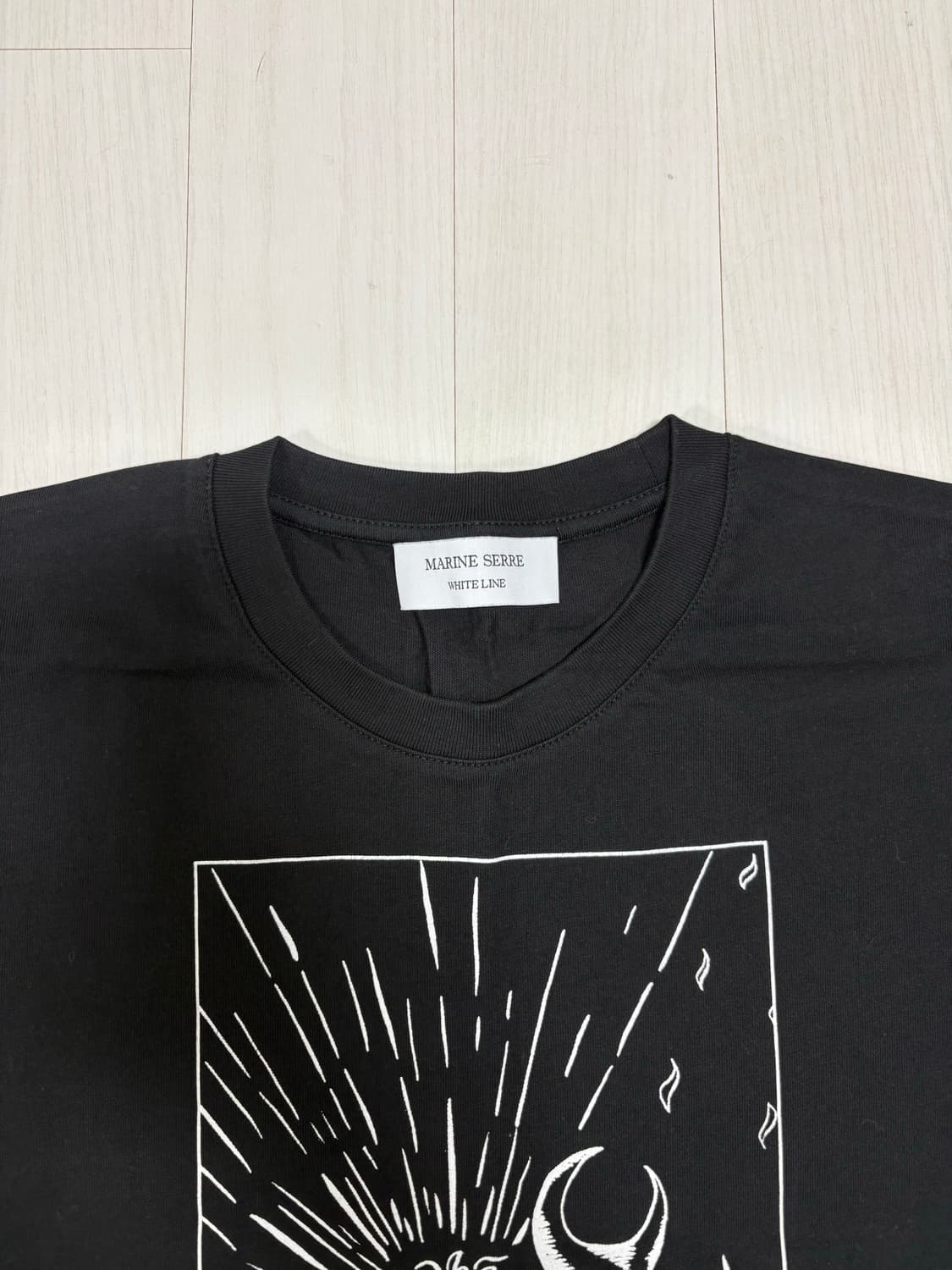 마린세르 카드 프린트 티셔츠 L 상품이미지2