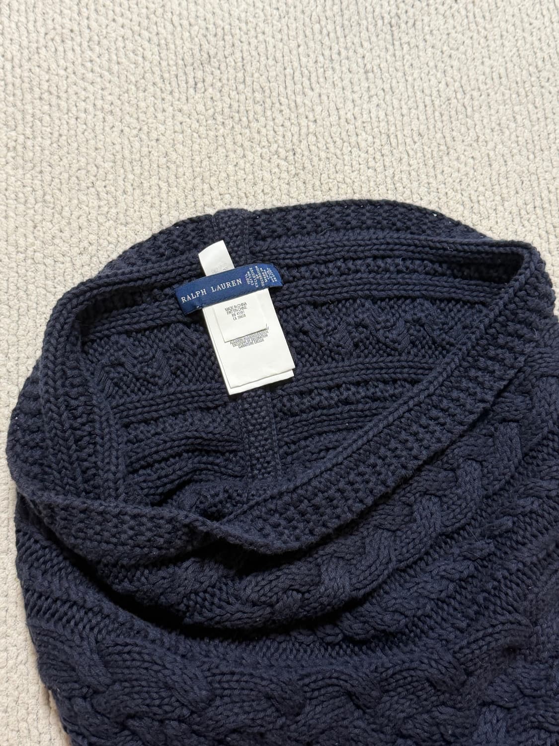 폴로 랄프로렌 넥 워머 POLO KNIT NECK WARMER 상품이미지3