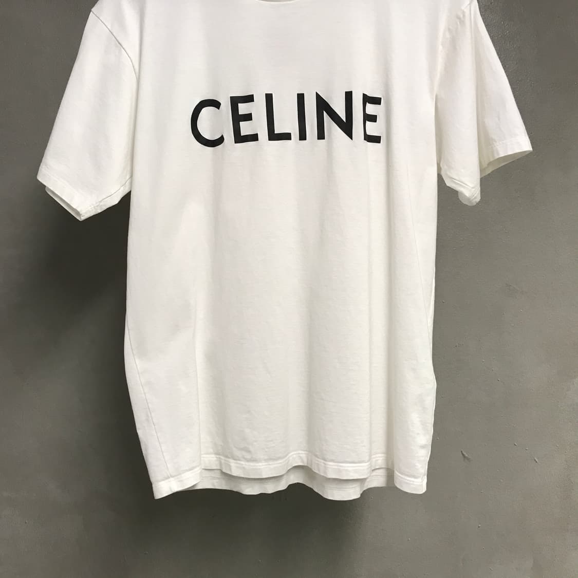 셀린느 화이트 반팔 티셔츠 -(W) 상품이미지3