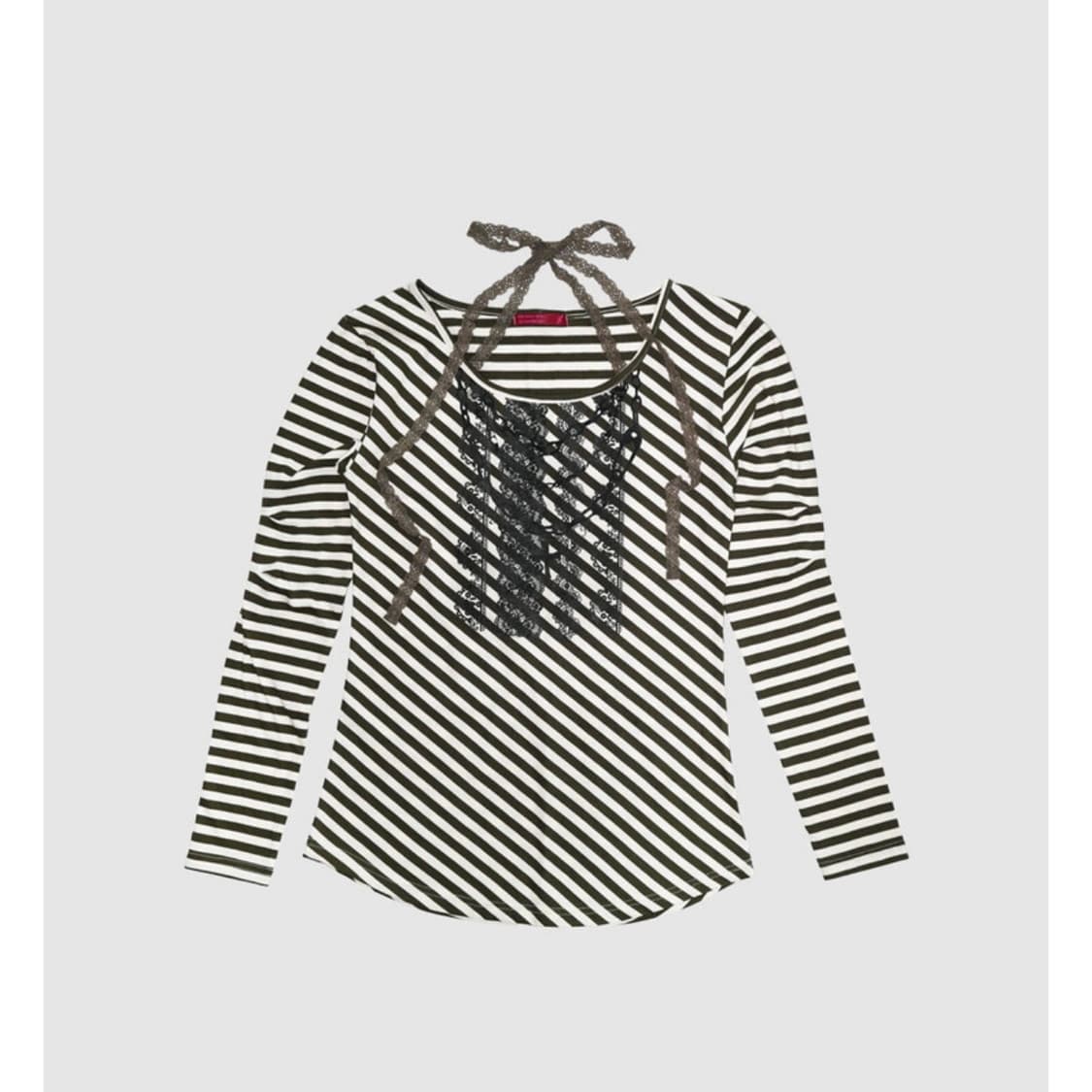 인앤양인하모니 레이스탑 카키 상품이미지1