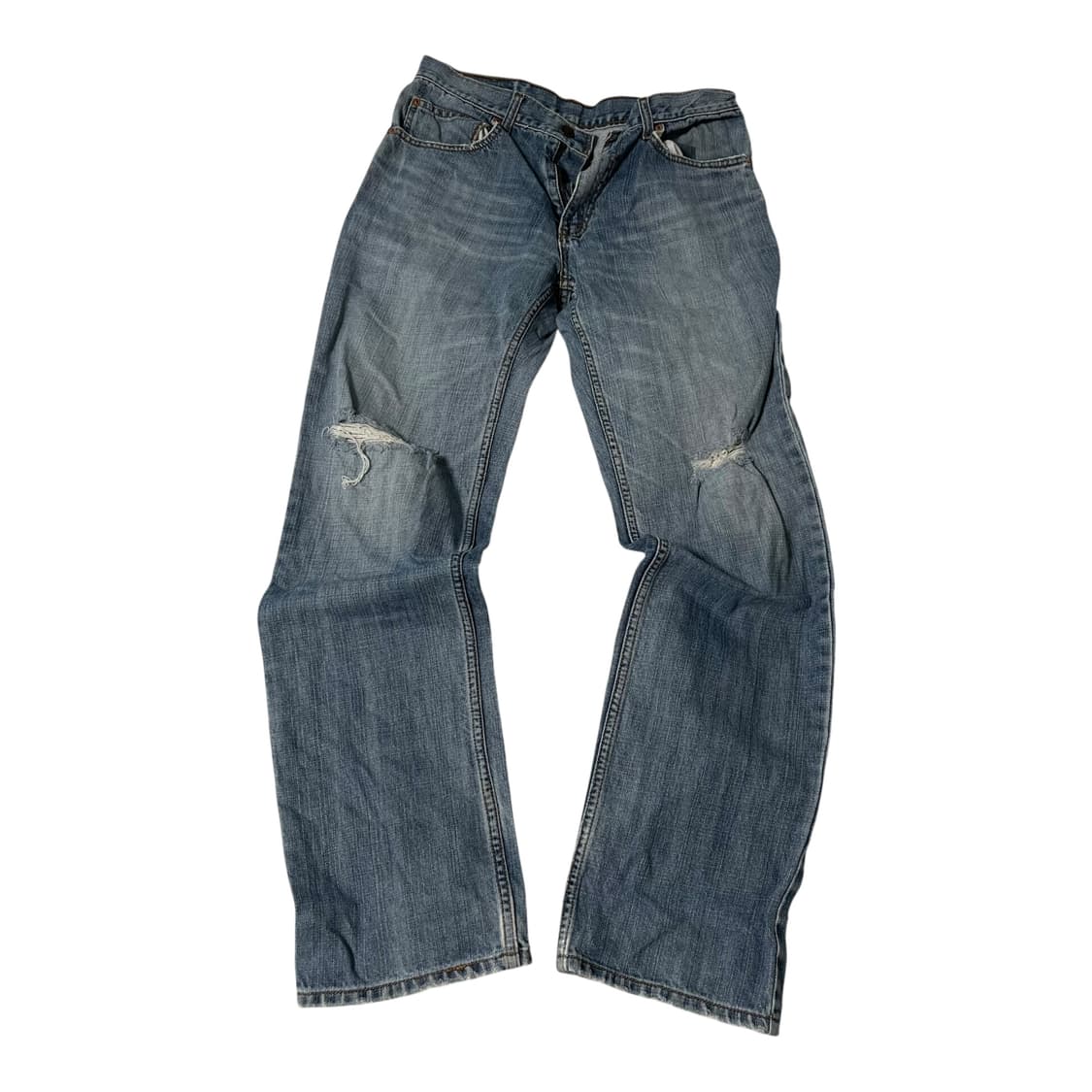 [Levi's] 리바이스 오렌지탭 컷오프 워싱 데미지 데님팬츠 상품이미지2
