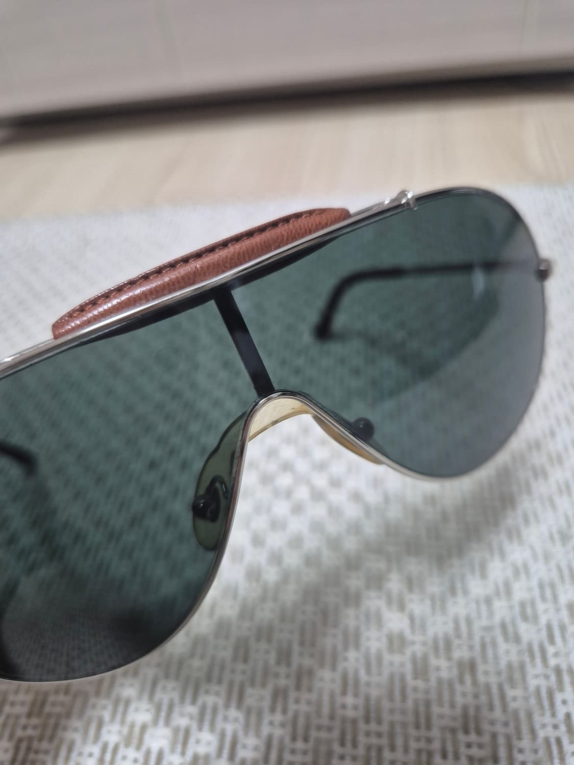 (정품) 폴로 랄프로렌 보잉 선글라스 리얼가죽 파일럿 선그라스 상품이미지4