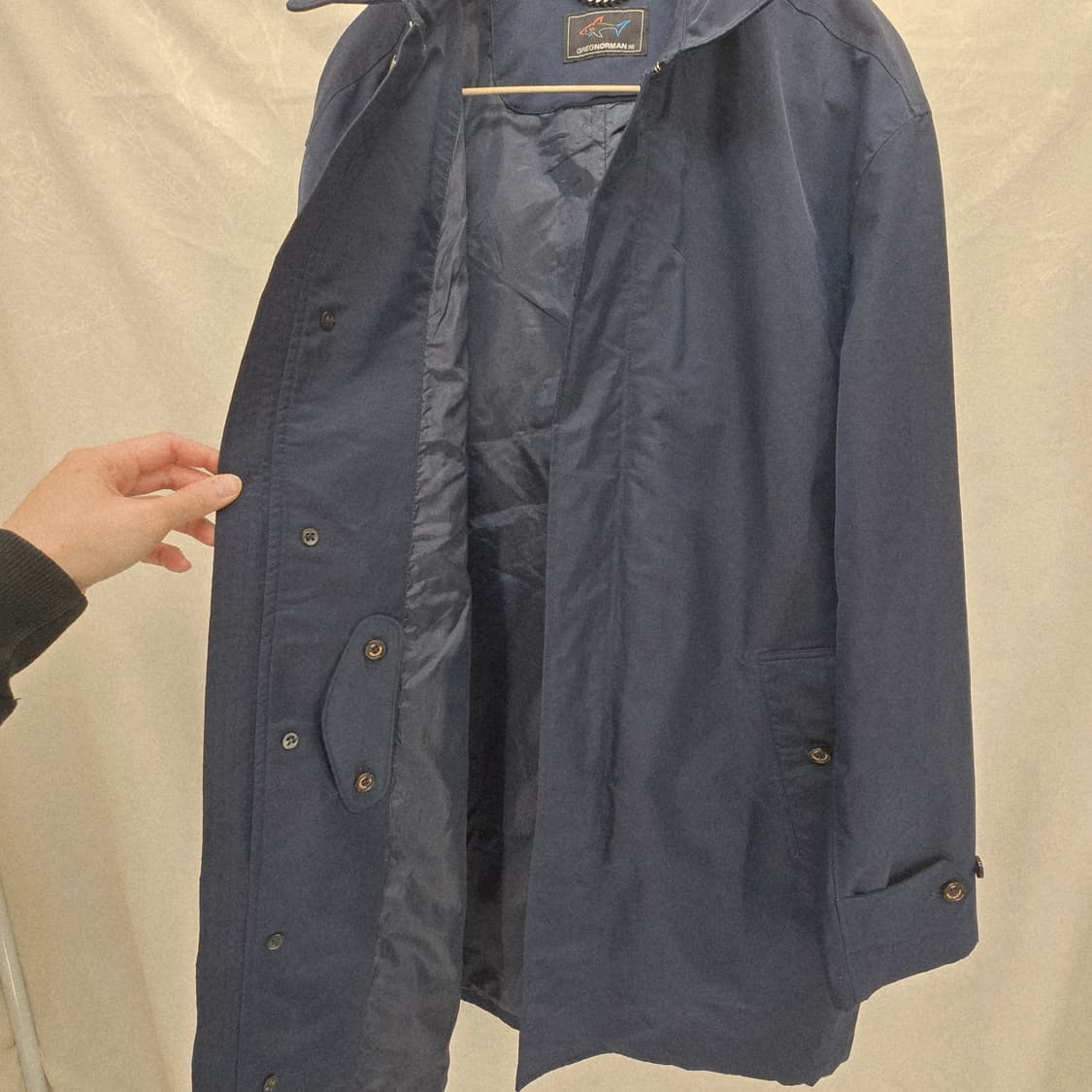 GREG NORMAN 그레그노먼 남성 네이비 코트 상품이미지5