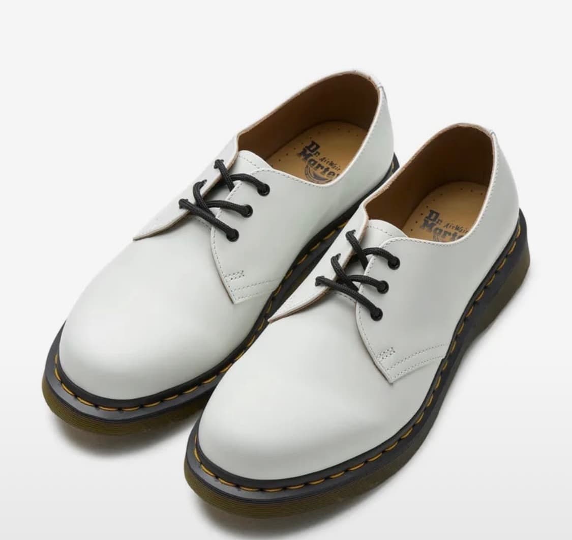 닥터마틴 로퍼 1461 화이트 스무스 240 상품이미지2