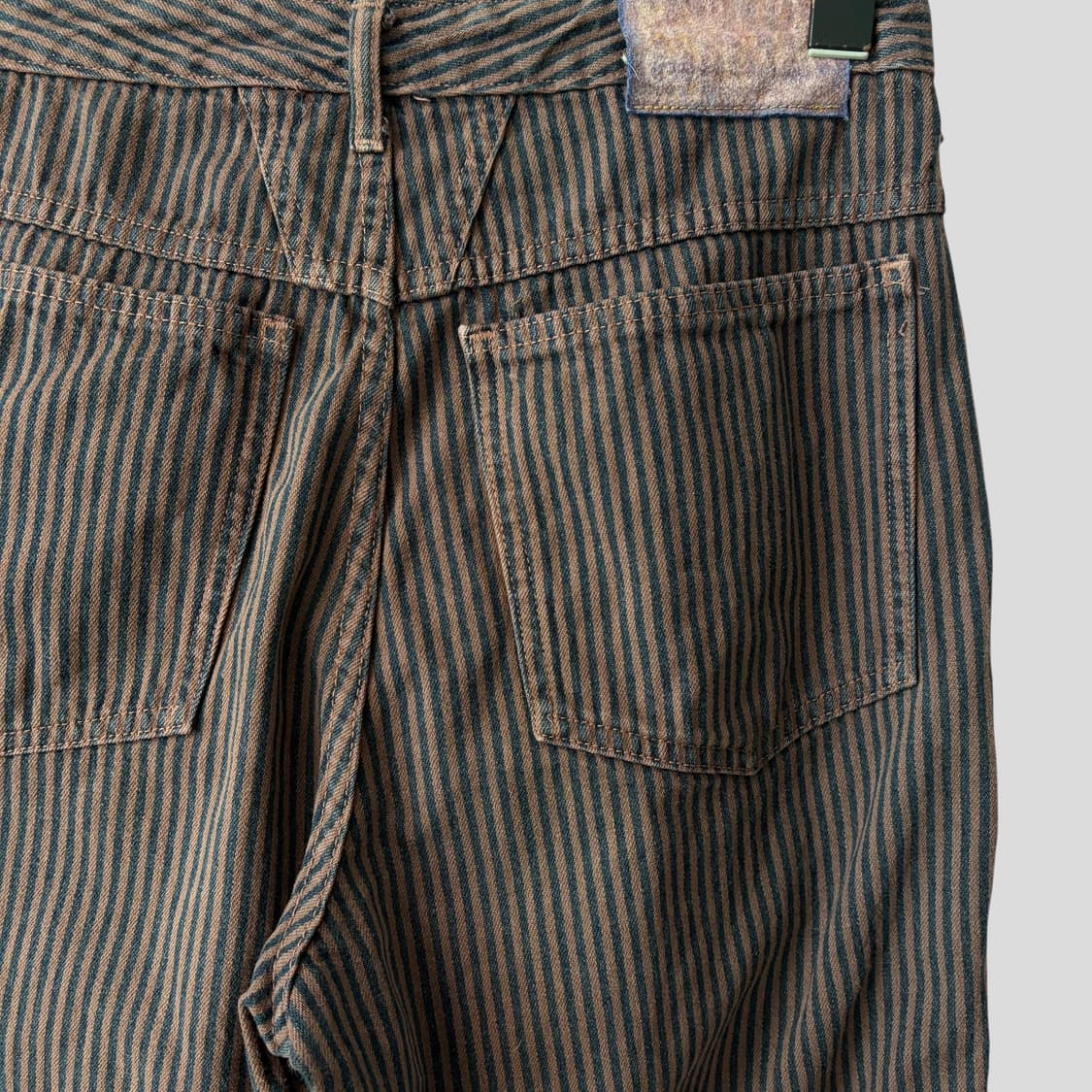 (여성28)마리떼 프랑소와 저버 스트라이프 팬츠 USA 상품이미지8