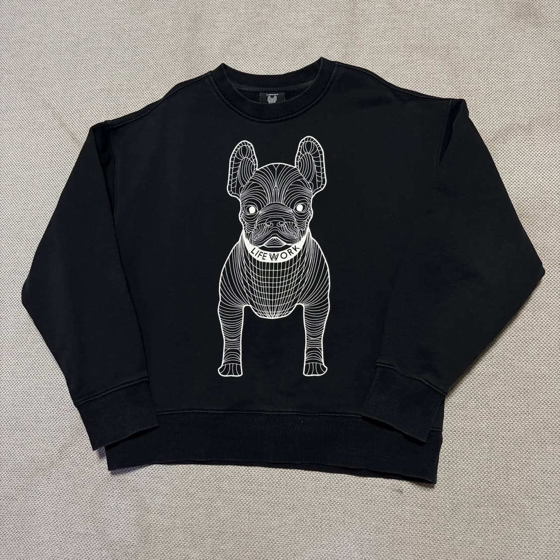 라이프워크 빅로고 맨투맨 상품이미지1