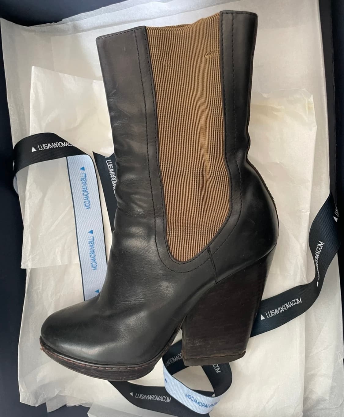 드리스반노튼 가죽부츠 상품이미지2