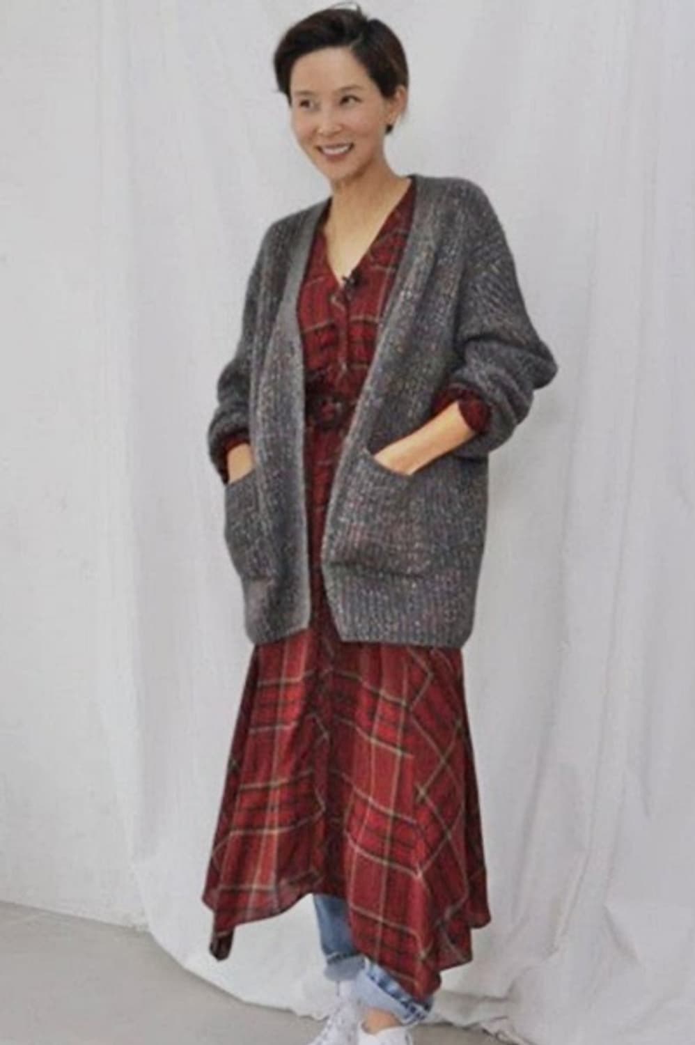 써스데이아일랜드 플레어 롱-원피스  상품이미지3