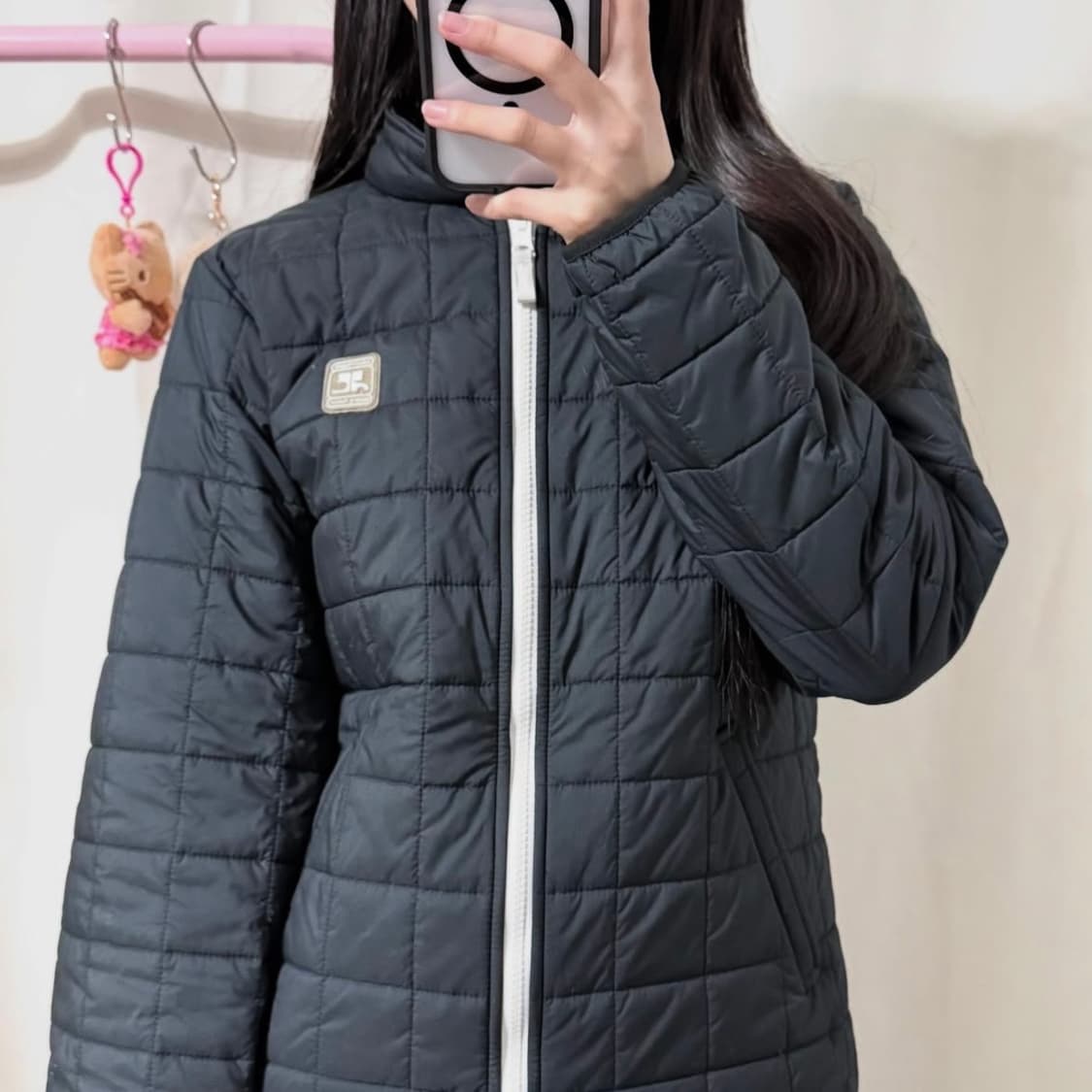 꾸레쥬 퀼팅 패딩 상품이미지2