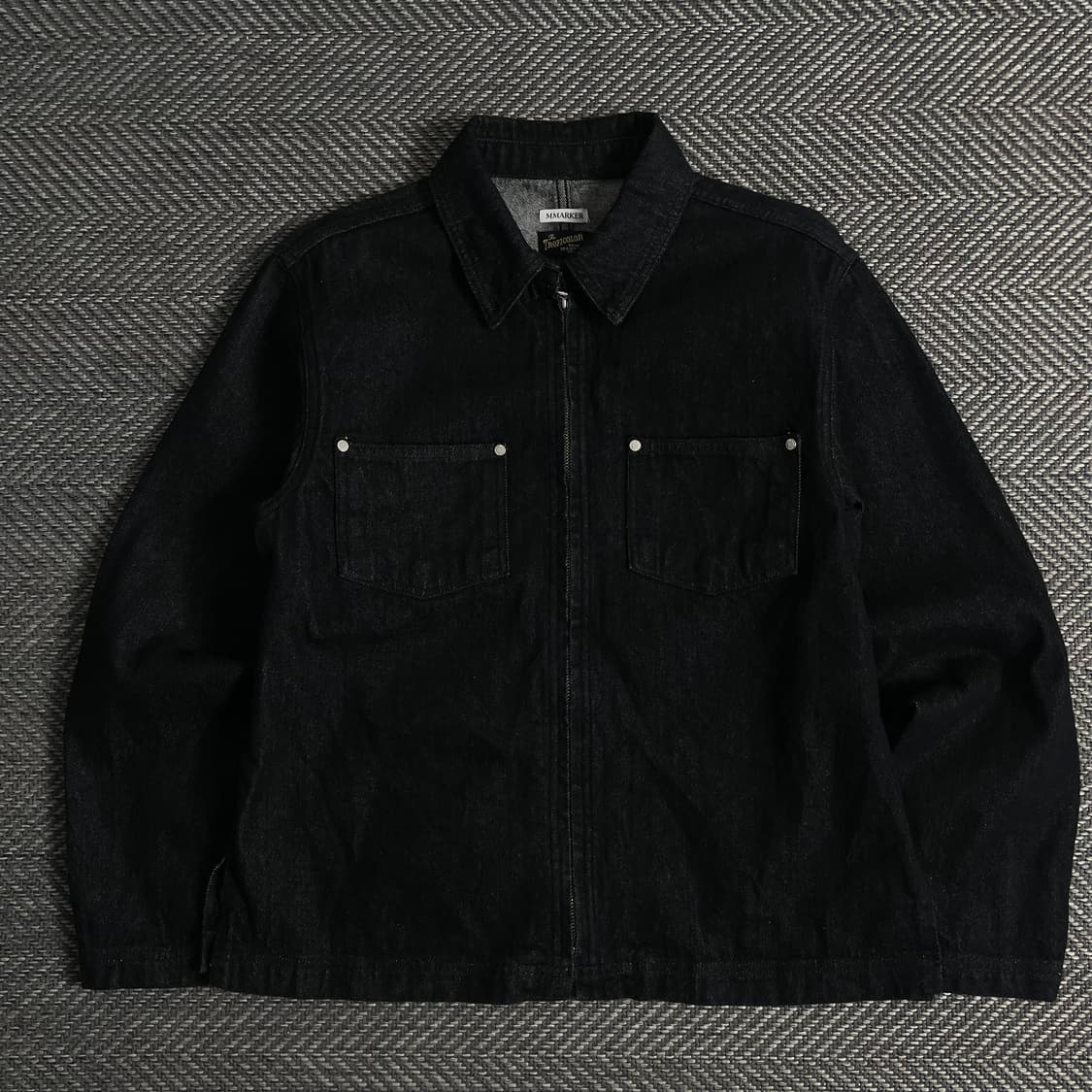 트로피컬러 데님 트러커 워크 자켓 블랙 y 3431 상품이미지2