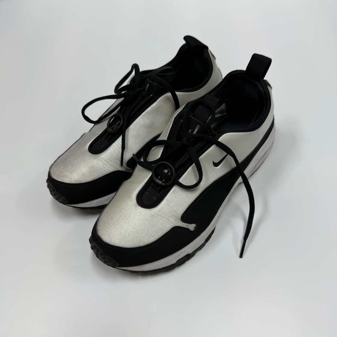 나이키 x 꼼데가르송 옴므 플러스 에어맥스 화이트 블랙 상품이미지1