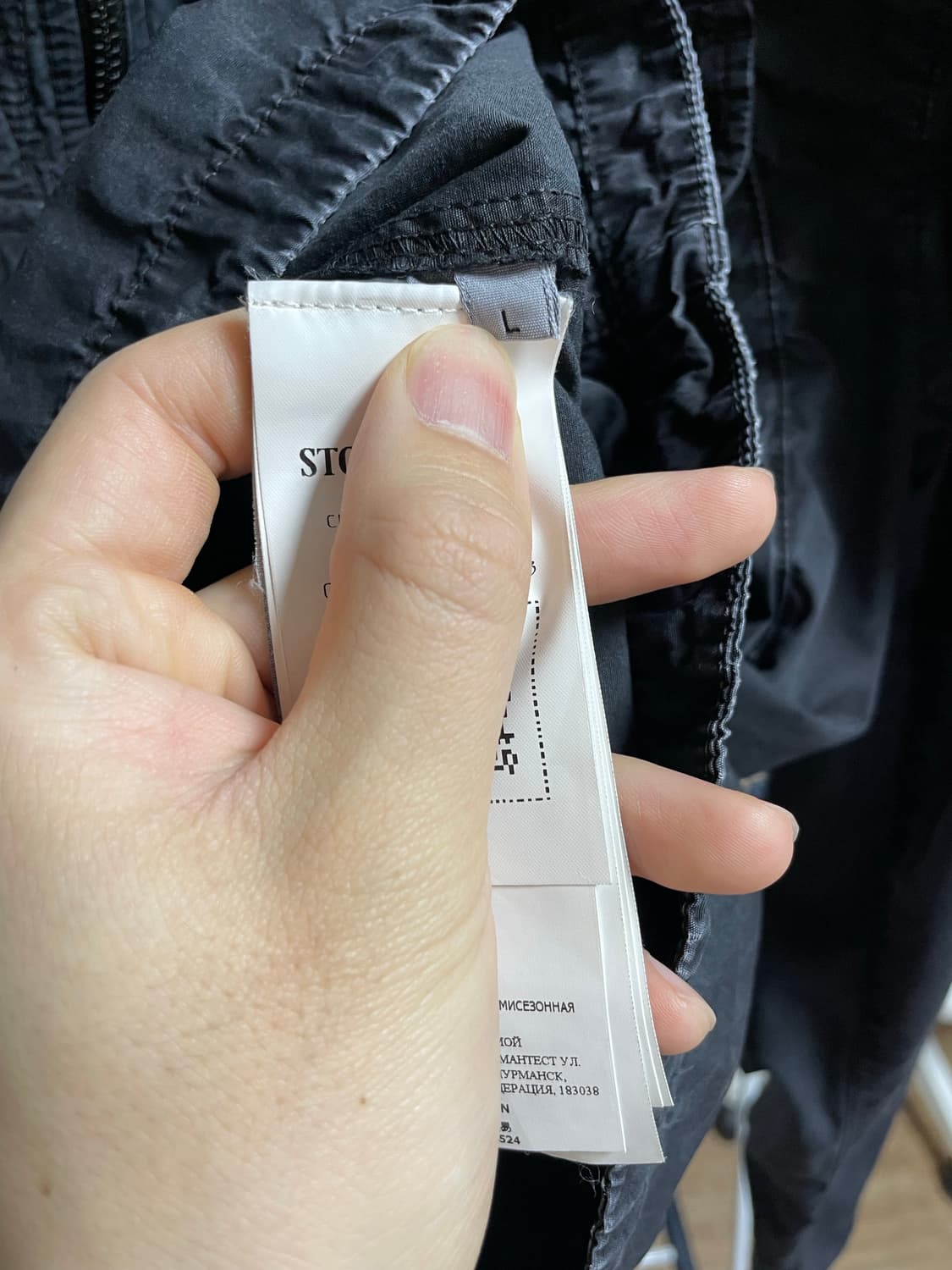 22FW스톤아일랜드 오버셔츠 자켓 100-L 블랙 상품이미지6