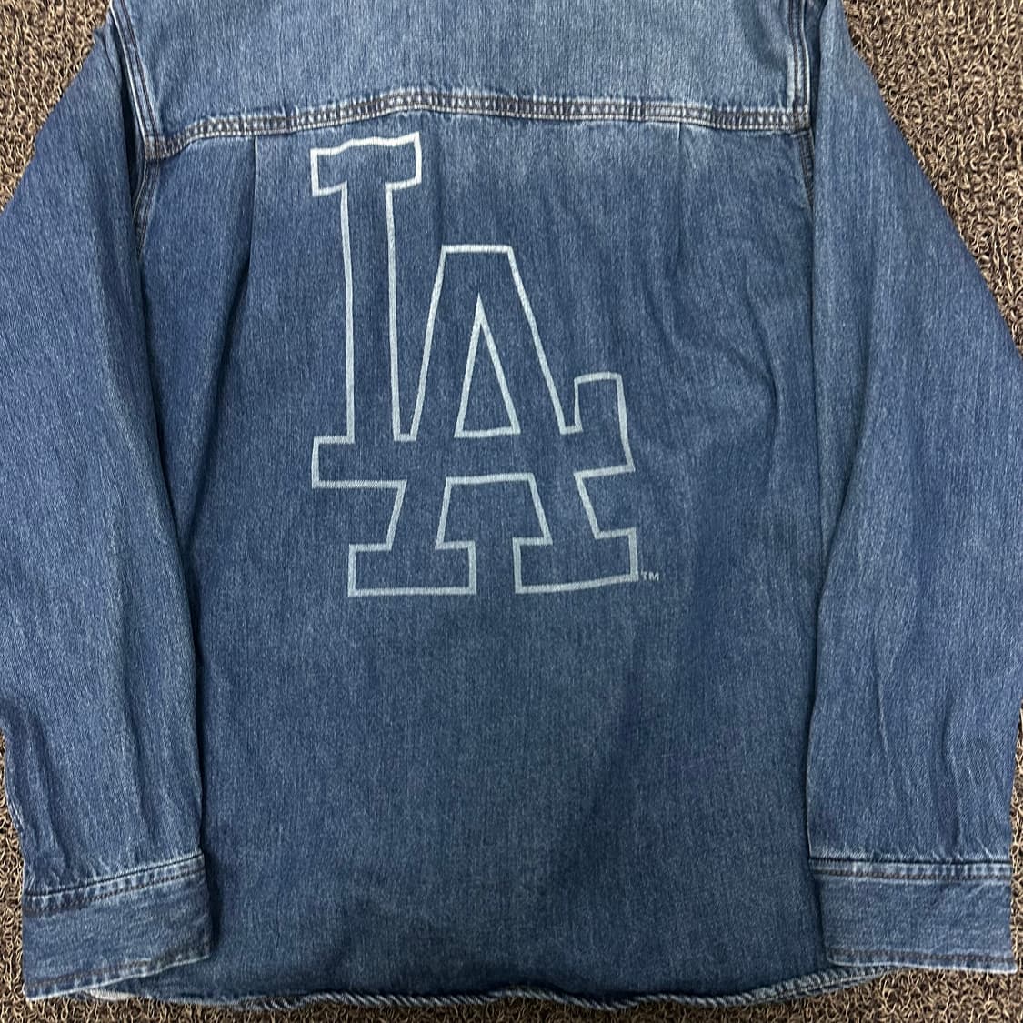 MLB 엠엘비 데님 청셔츠 자켓 95(M) 상품이미지7
