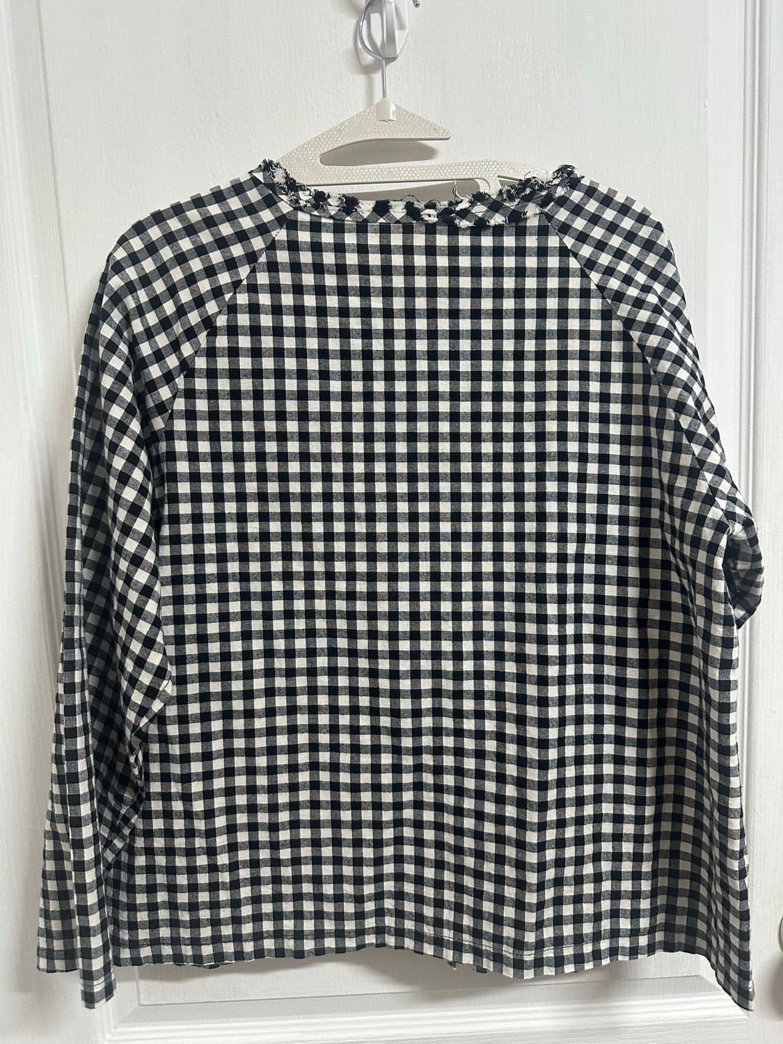 깅엄체크 모리걸 도쿄걸 셔츠자켓 상품이미지2