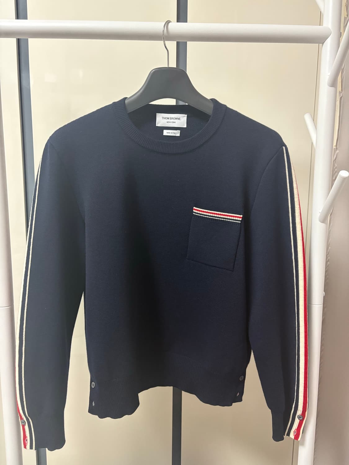 톰브라운 사이드 밀라노스티치 니트 4사이즈 상품이미지1