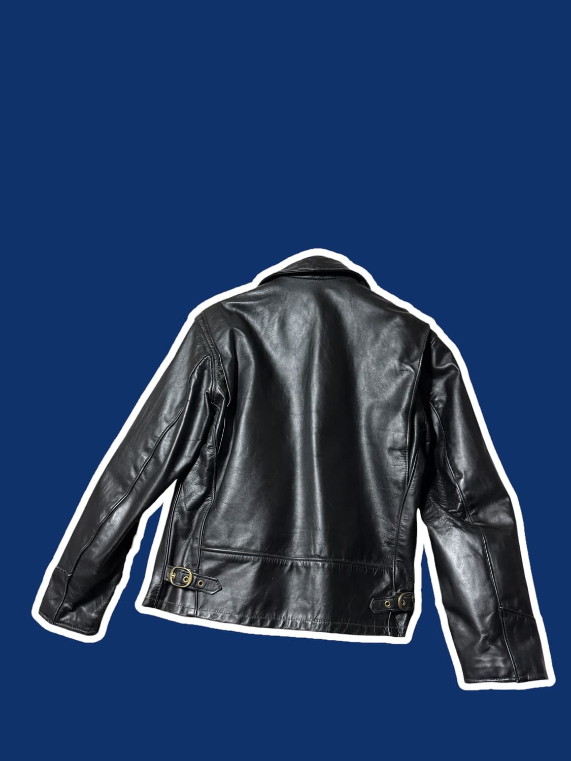 쇼트Schott AT 101 블랙레더자켓 42사이즈 상품이미지3