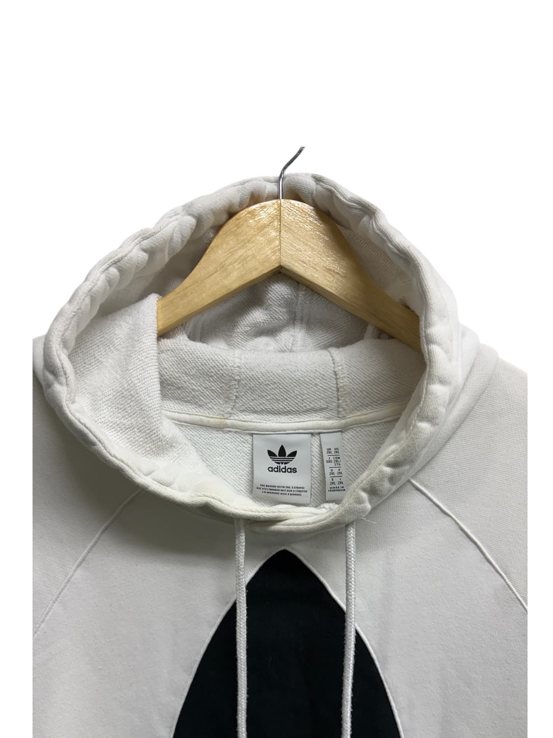 아디다스 빅로고 후드티 2XL  상품이미지3